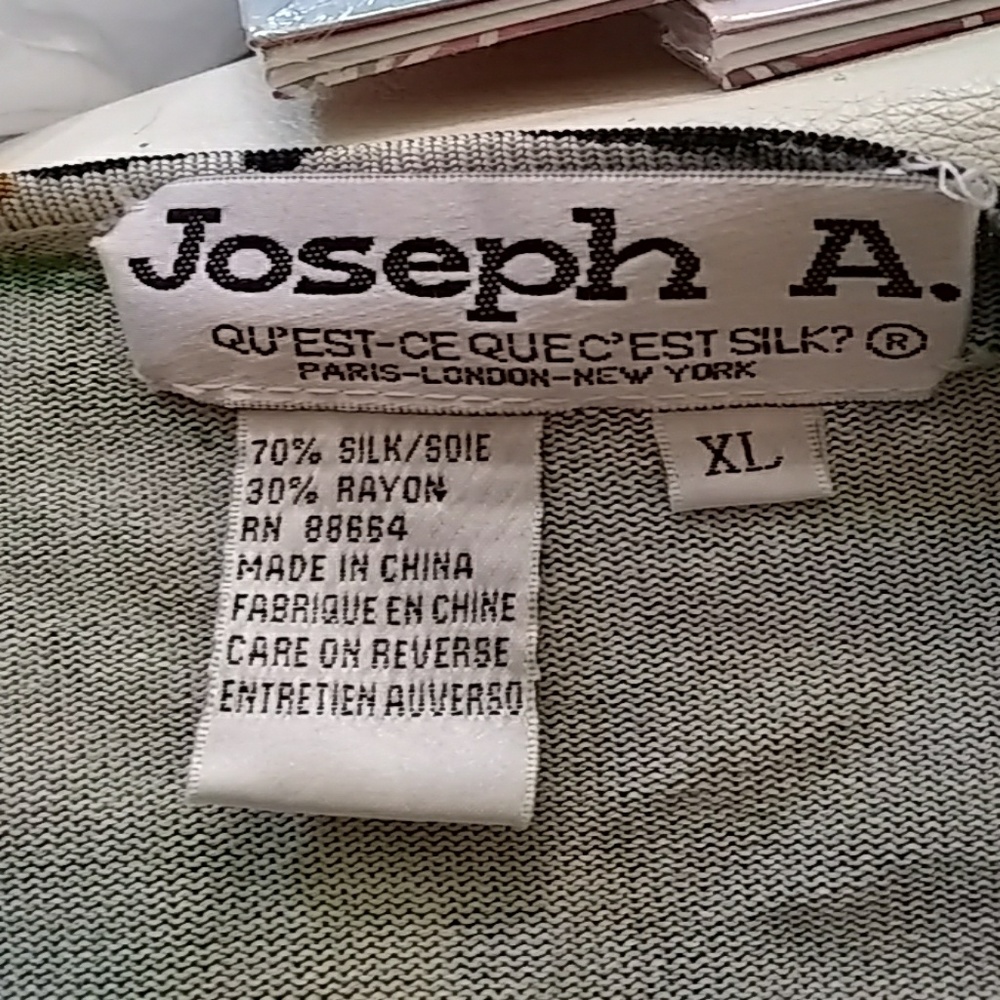 V Neck Sweater SILK/Rayon - Picture 5 of 6
